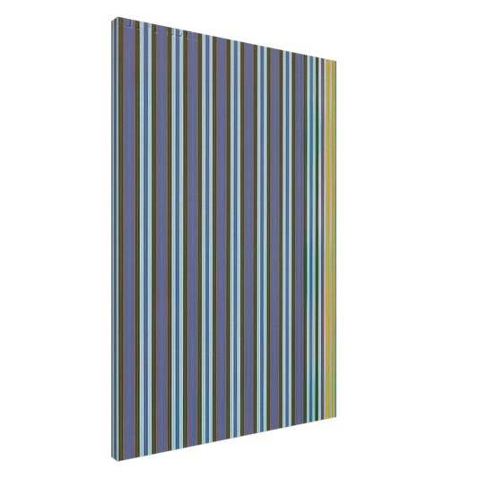 Gene Davis - Jack-in-the-Box - 1969 Canvas - 20x30 cm / 8x12 inches-canvas