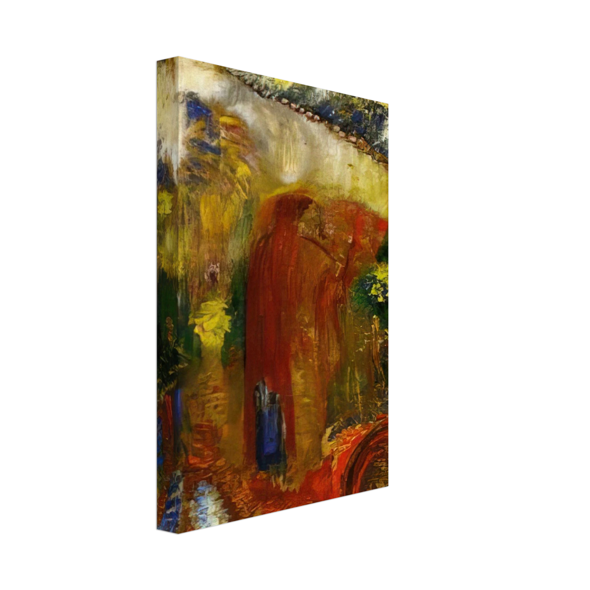 Odilon Redon - THE SERMON Canvas - 40x60 cm / 16x24 inches-canvas