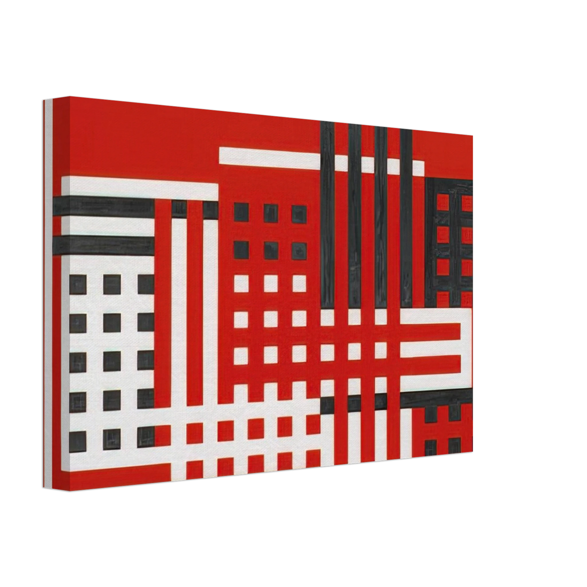 Josef Albers - FACTORY 1925 Canvas - 70x100 cm / 28x40 inches-canvas