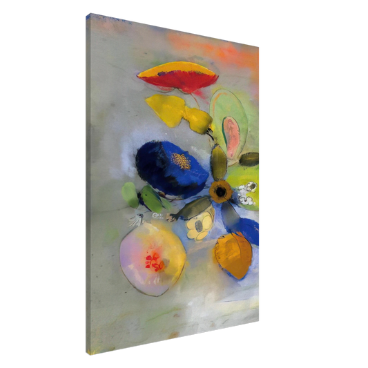 Odilon Redon - FLOWERS 3 Canvas - 20x30 cm / 8x12 inches-canvas