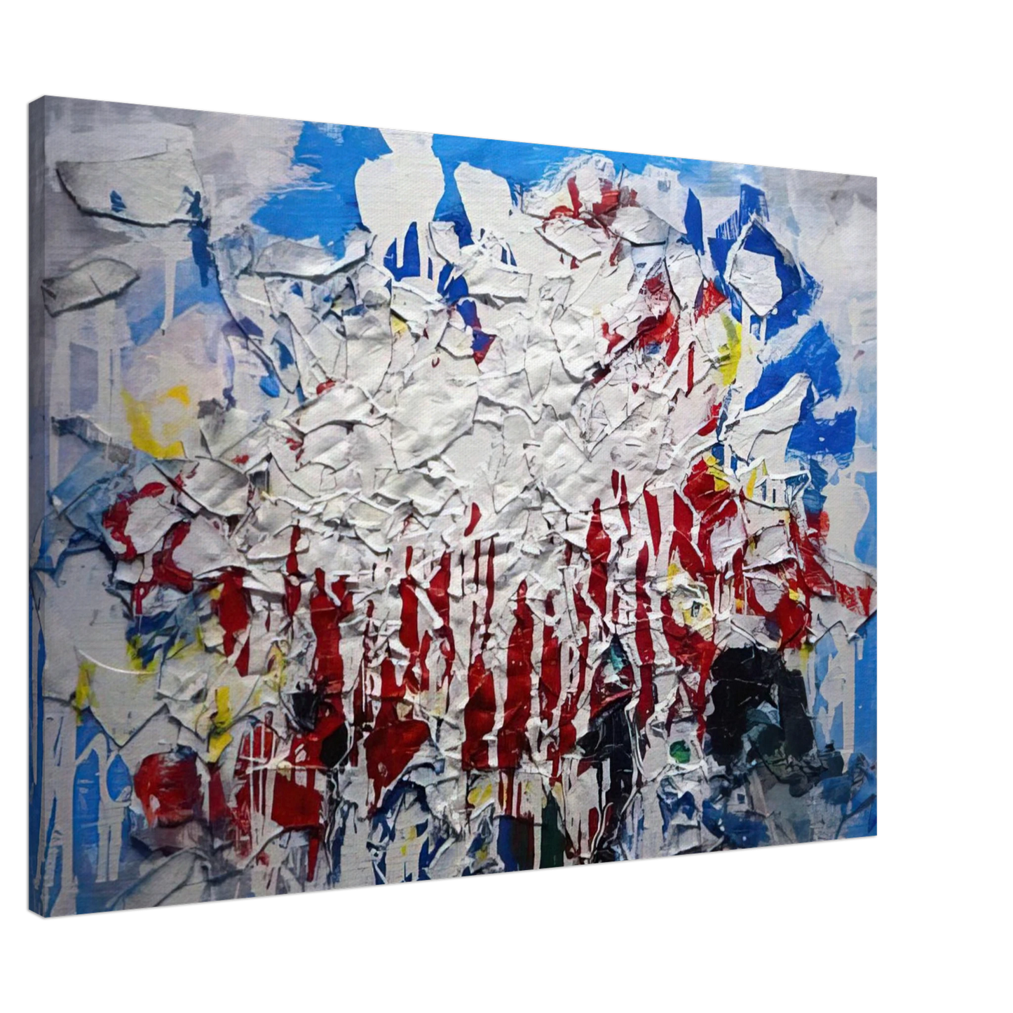 Robert Goodnough - Untitled - 1958 Canvas - 20x30 cm / 8x12 inches-canvas