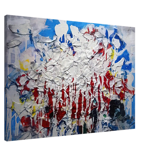 Robert Goodnough - Untitled - 1958 Canvas - 20x30 cm / 8x12 inches-canvas