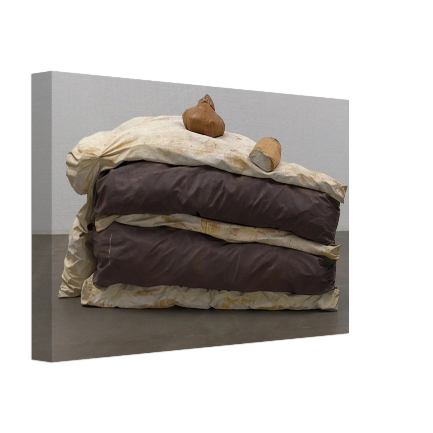 Claes Oldenburg - FLOOR CAKE 1962 Canvas - 70x100 cm / 28x40 inches-canvas