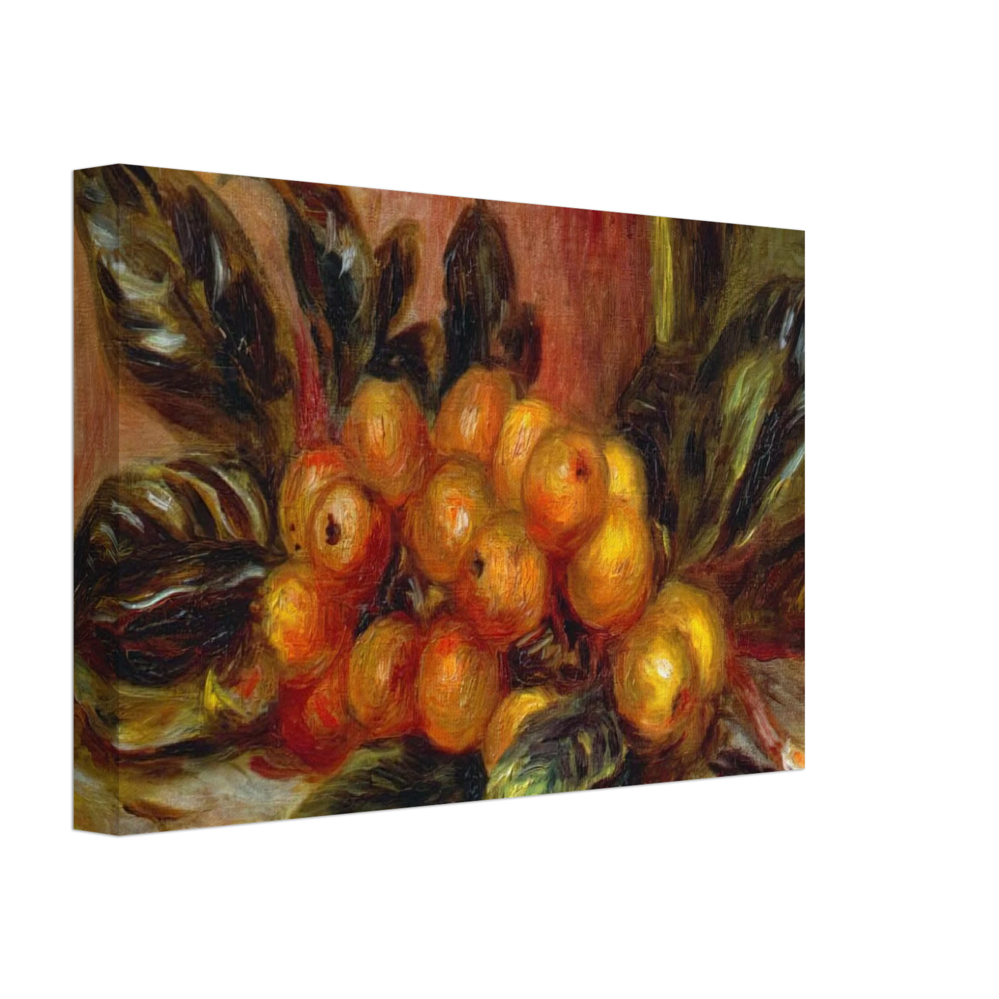 Pierre-Auguste Renoir - Medlar Branch Canvas - 40x60 cm / 16x24 inches-canvas