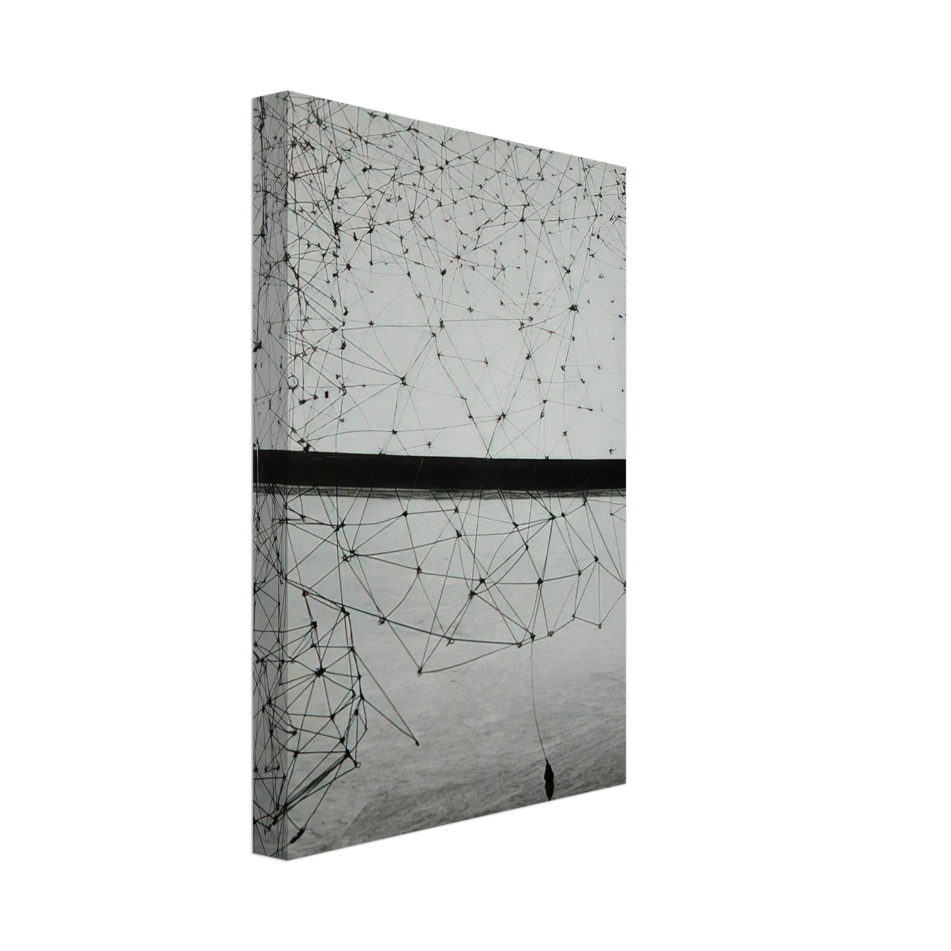 Gego - Reticularea - 1969 Canvas - 70x100 cm / 28x40 inches-canvas