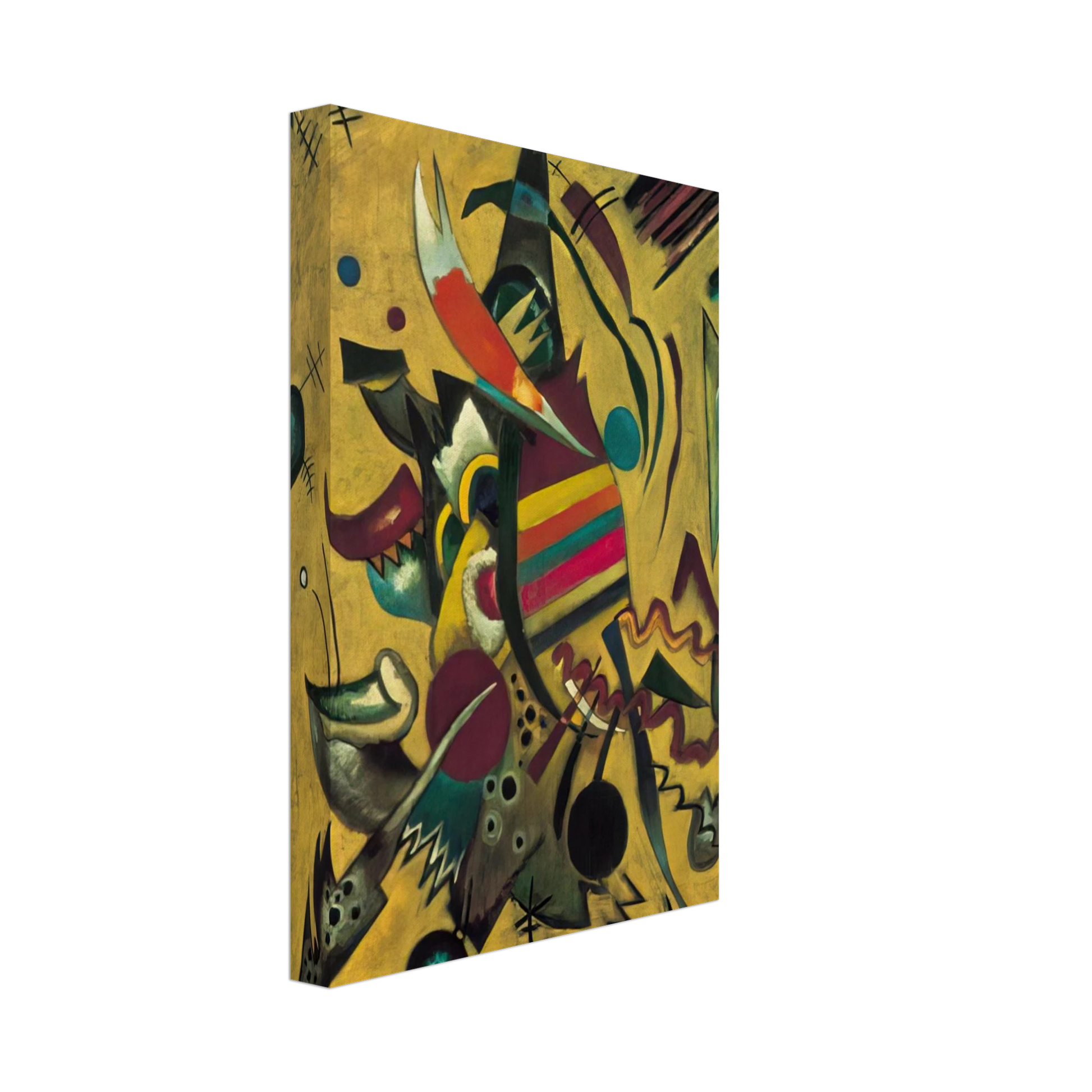 Wassily Kandinsky - NOT_DETECTED_189366 Canvas - 70x100 cm / 28x40 inches-canvas