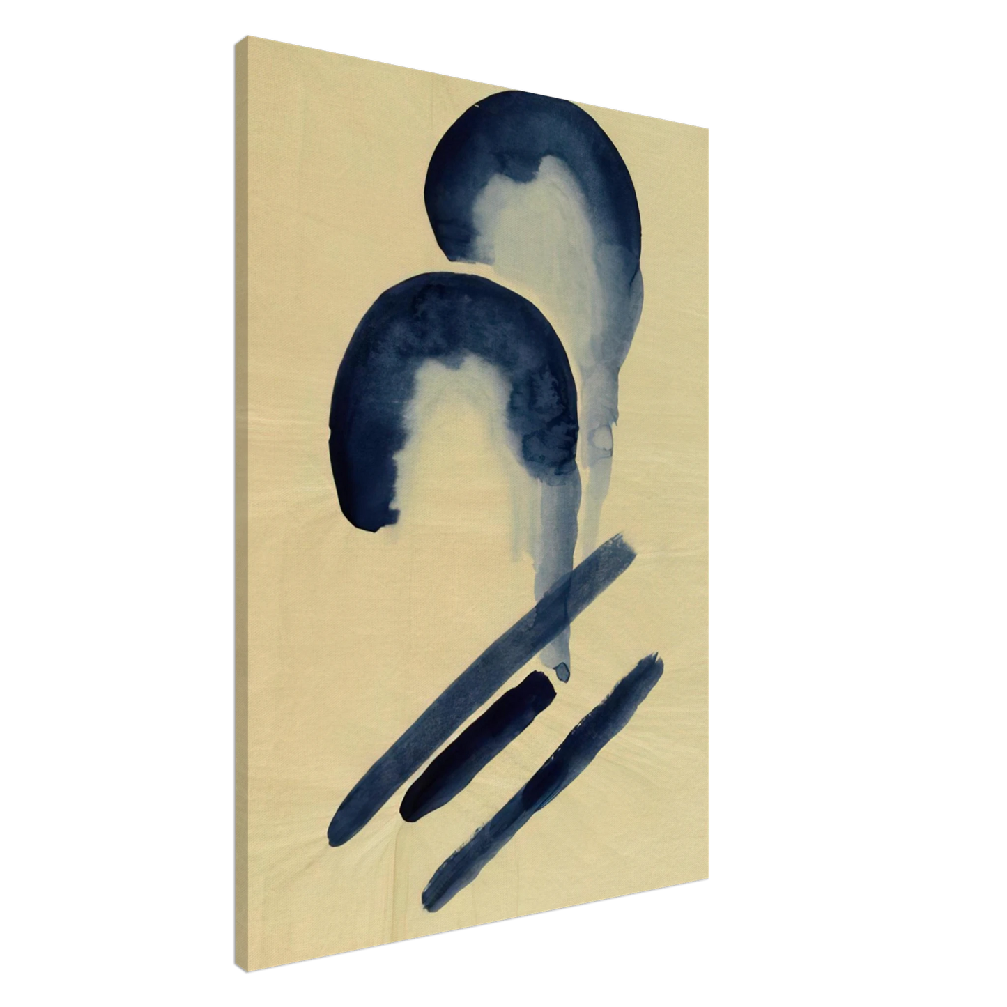 Georgia O'Keeffe - Blue-04 Canvas - 20x30 cm / 8x12 inches-canvas