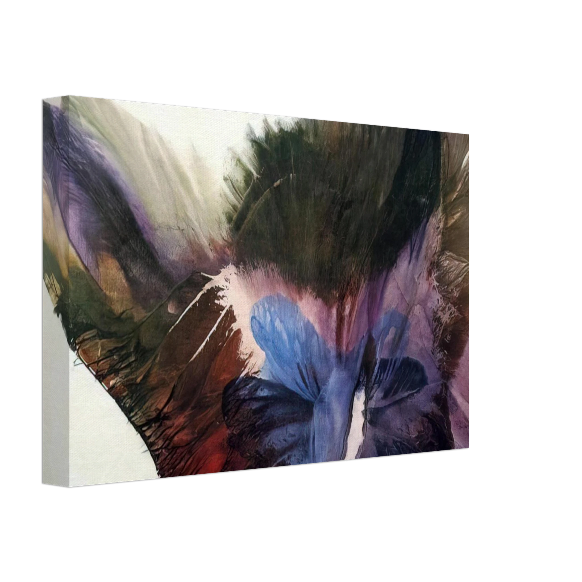 Paul Jenkins - Phenomena Over the Cusp - 1961 Canvas - 70x100 cm / 28x40 inches-canvas