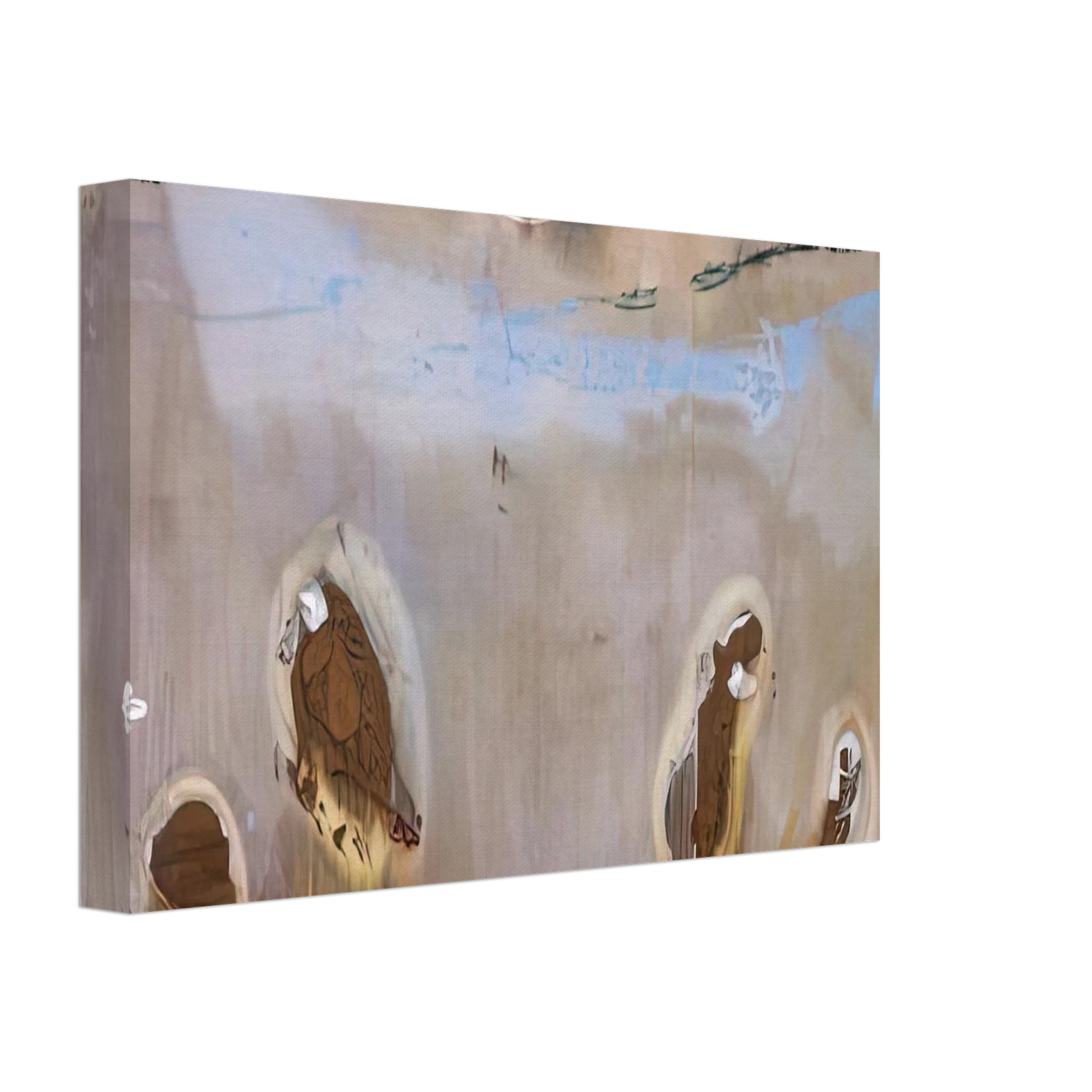 Helen Frankenthaler - Tethys, 1981- Canvas - 40x60 cm / 16x24 inches-canvas