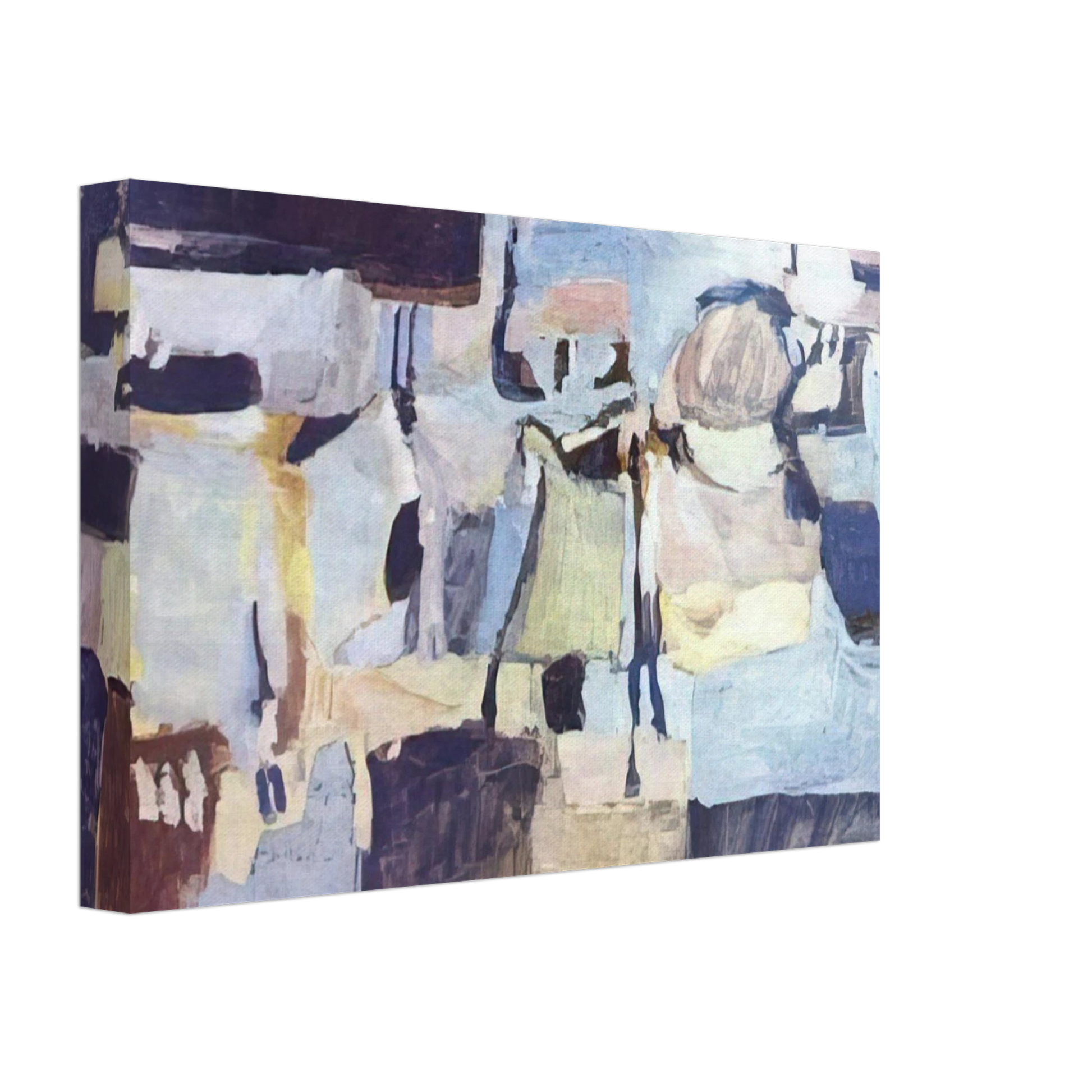 Menez - Pintura - 1958 Canvas - 70x100 cm / 28x40 inches-canvas