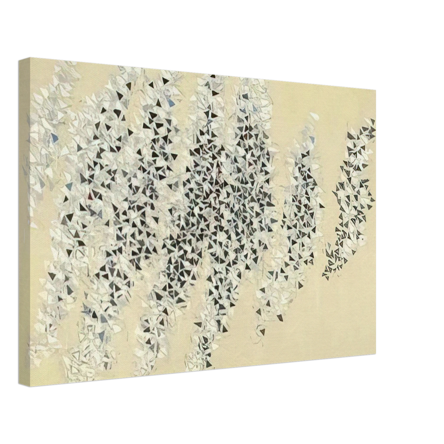 Robert Goodnough - Development - 1984 Canvas - 40x60 cm / 16x24 inches-canvas