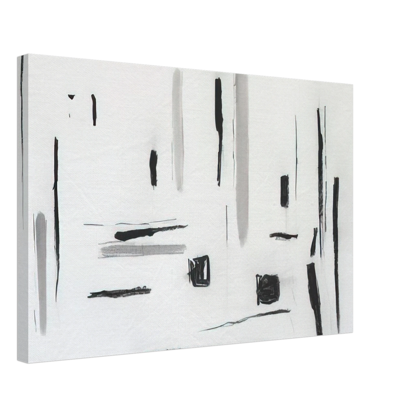 Esteban Vicente - UNTITLED 1977 Canvas - 40x60 cm / 16x24 inches-canvas