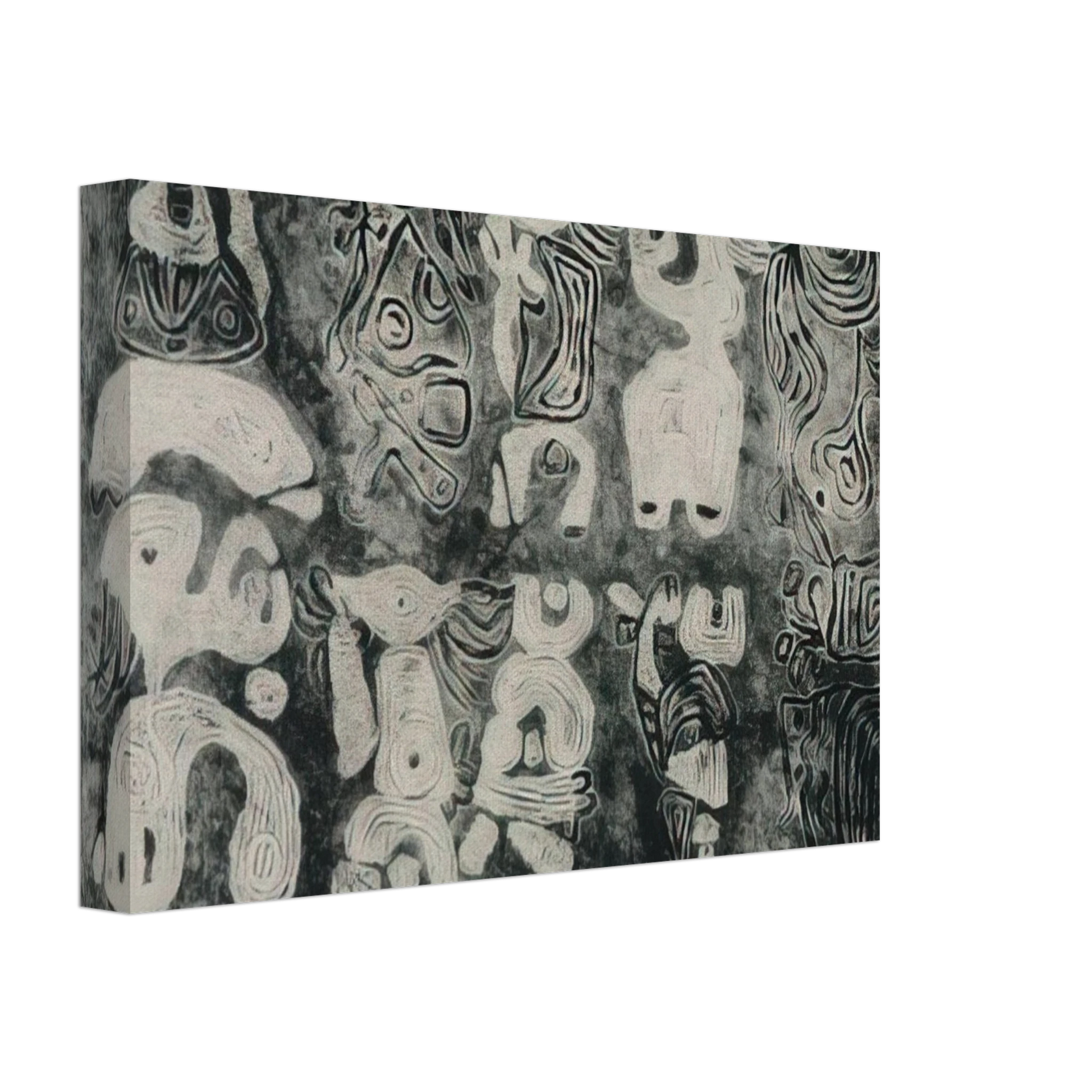 Karl Otto Gotz - Gilgamesh Canvas - 70x100 cm / 28x40 inches-canvas