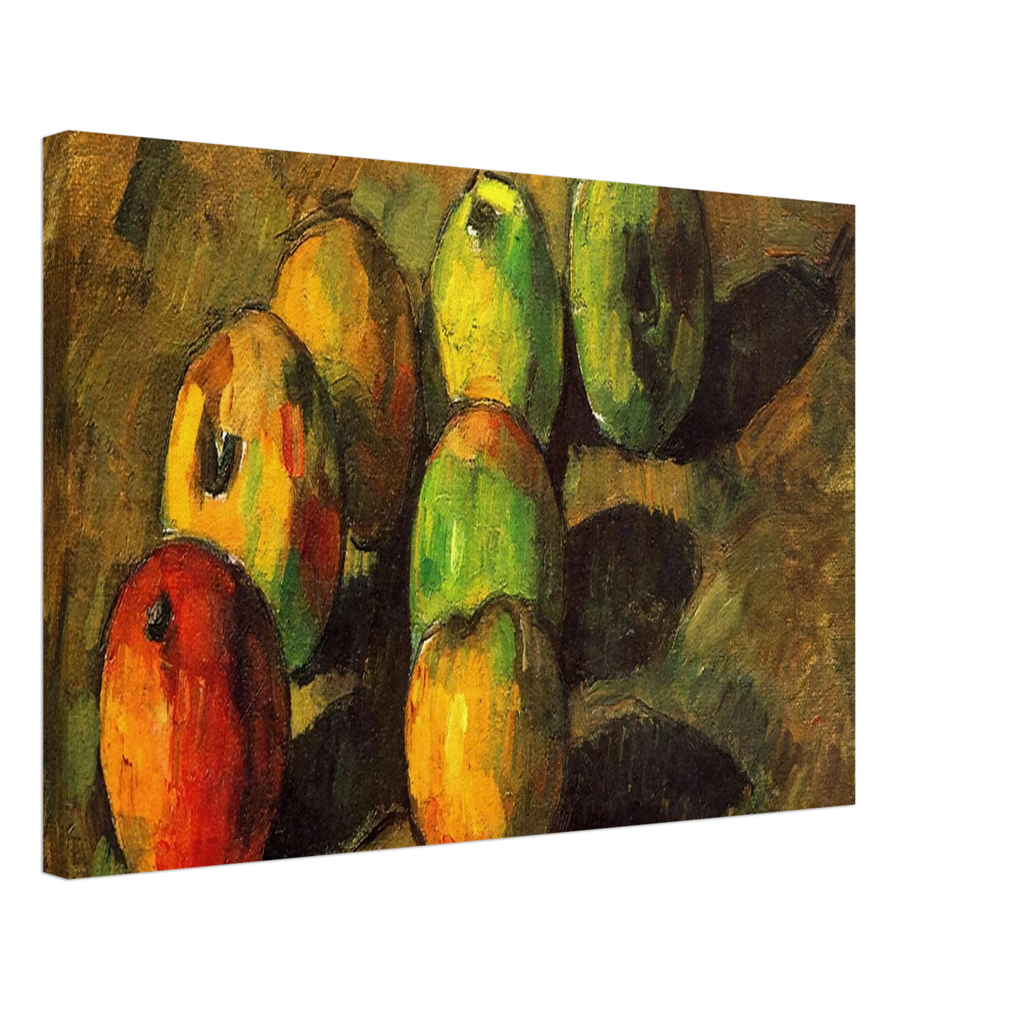 Paul Cezanne - Still life with seven apples Canvas - 70x100 cm / 28x40 inches-canvas
