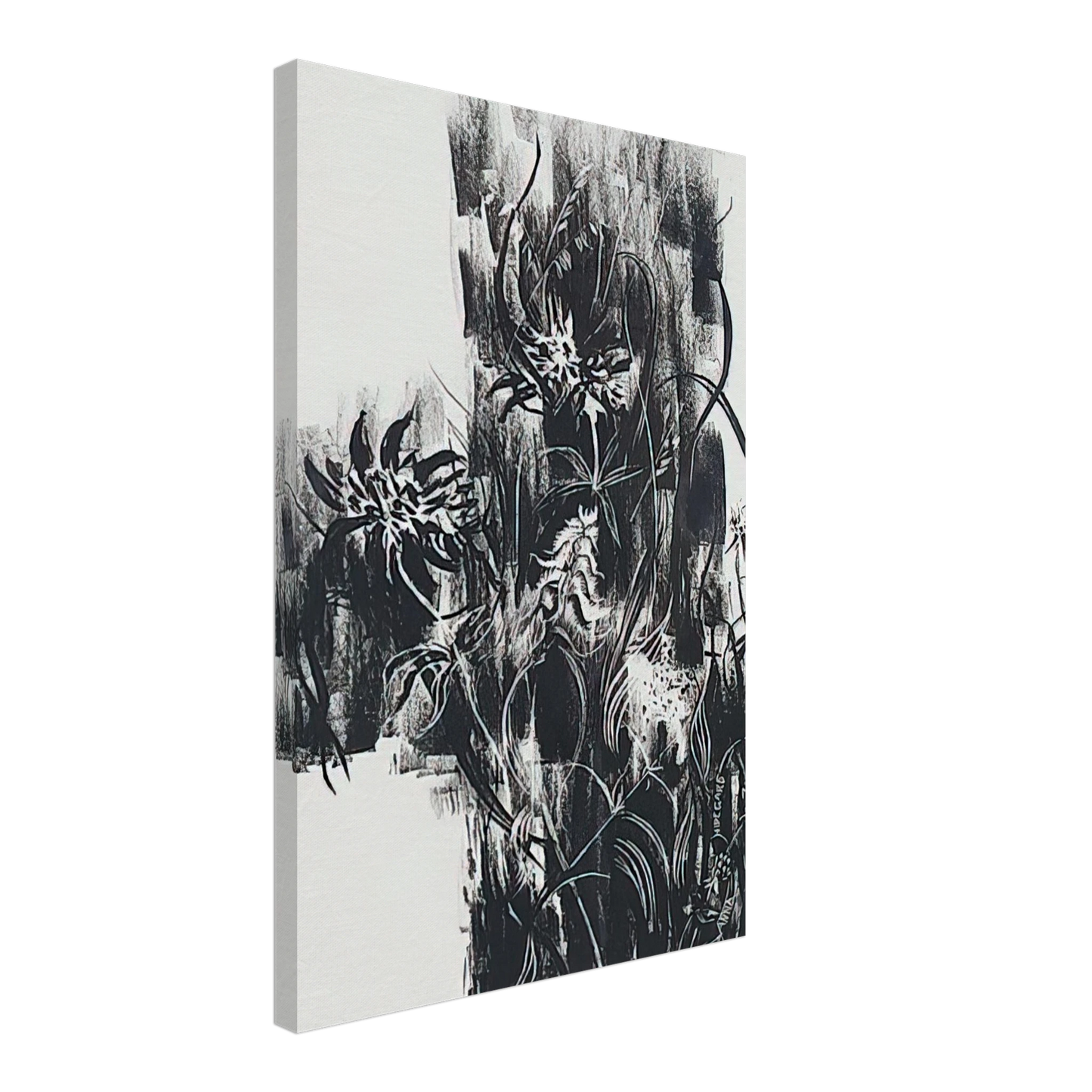 Johannes Itten - Waldrandblumen - 1919 Canvas - 70x100 cm / 28x40 inches-canvas