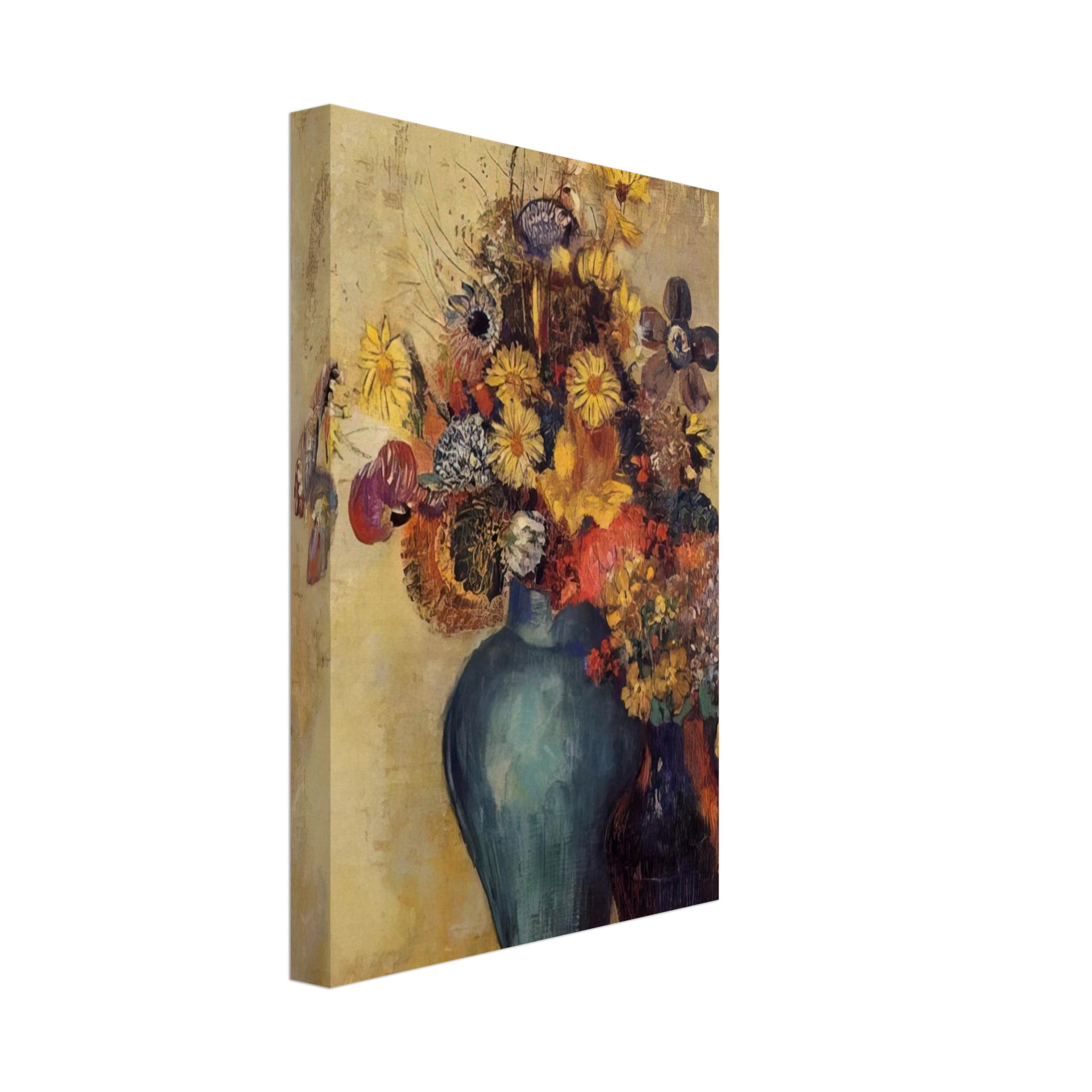 Odilon Redon - FLOWERS 1 Canvas - 70x100 cm / 28x40 inches-canvas