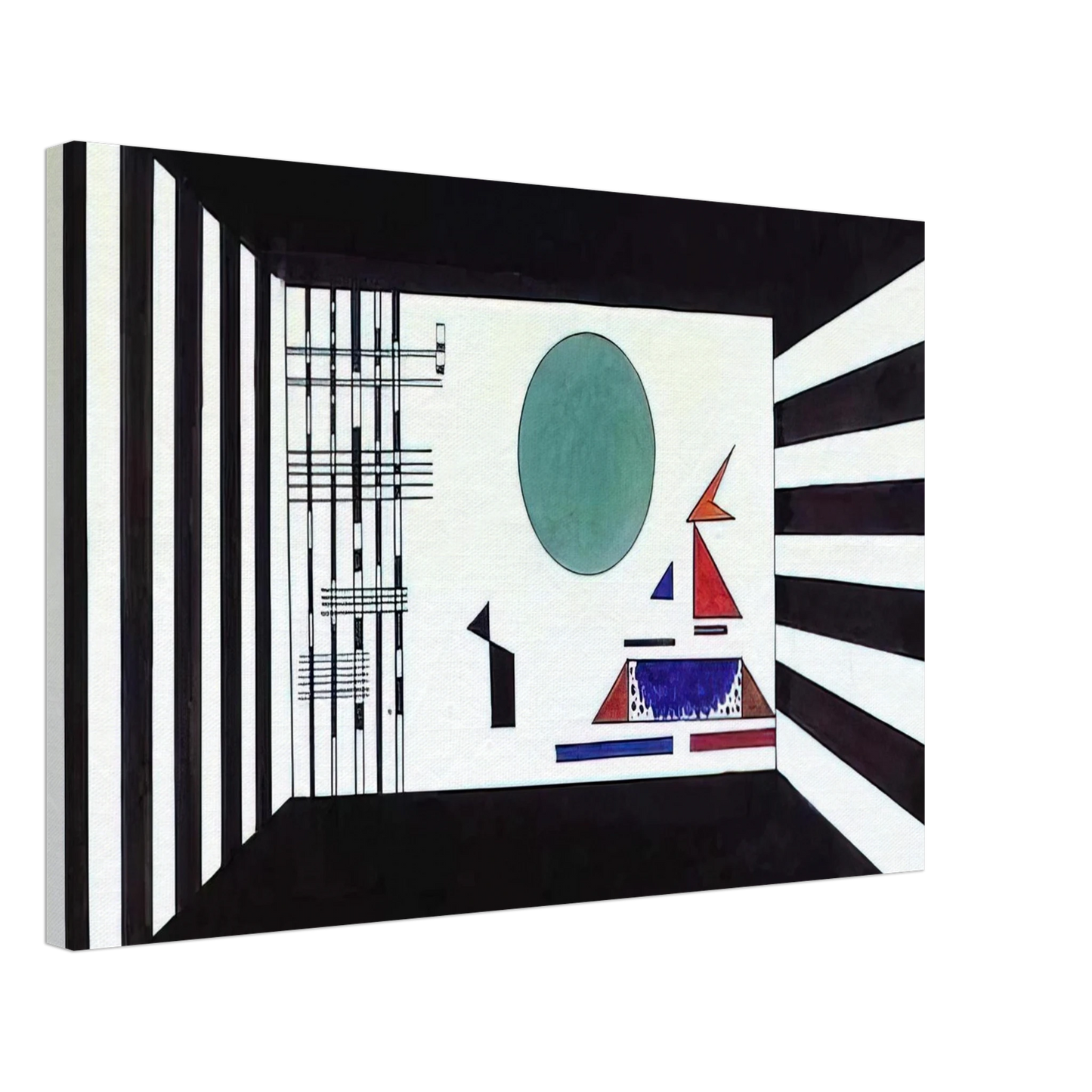 Wassily Kandinsky - NOT_DETECTED_189367 Canvas - 70x100 cm / 28x40 inches-canvas