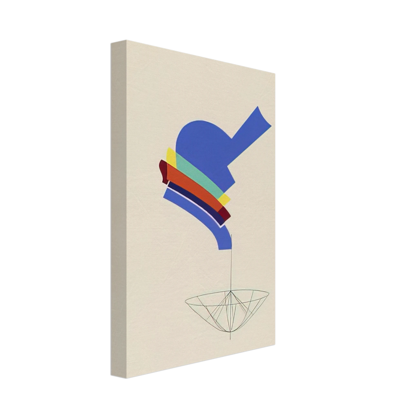 Man Ray - DECANTER FROM THE PORTFOLIO REVOLVING DOORS 1926 Canvas - 70x100 cm / 28x40 inches-canvas