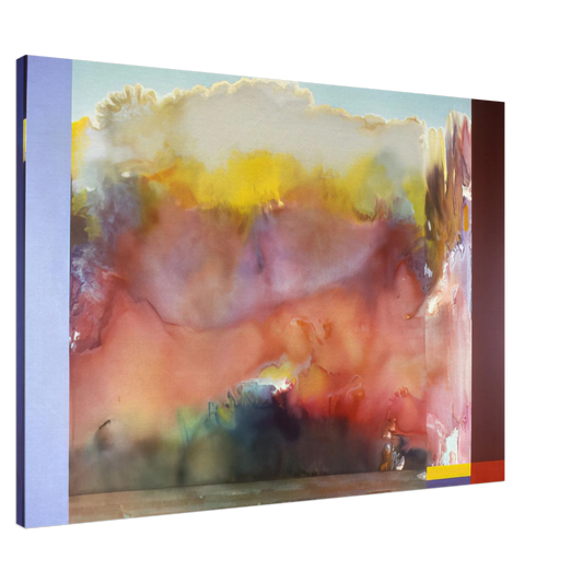 Ronnie Landfield - Rite of Spring - 1985 Canvas - 20x30 cm / 8x12 inches-canvas