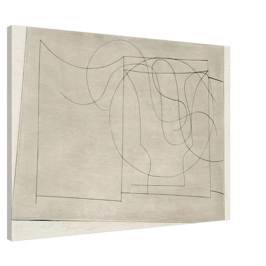 Ben Nicholson - Aegean - 1967 Canvas - 20x30 cm / 8x12 inches-canvas