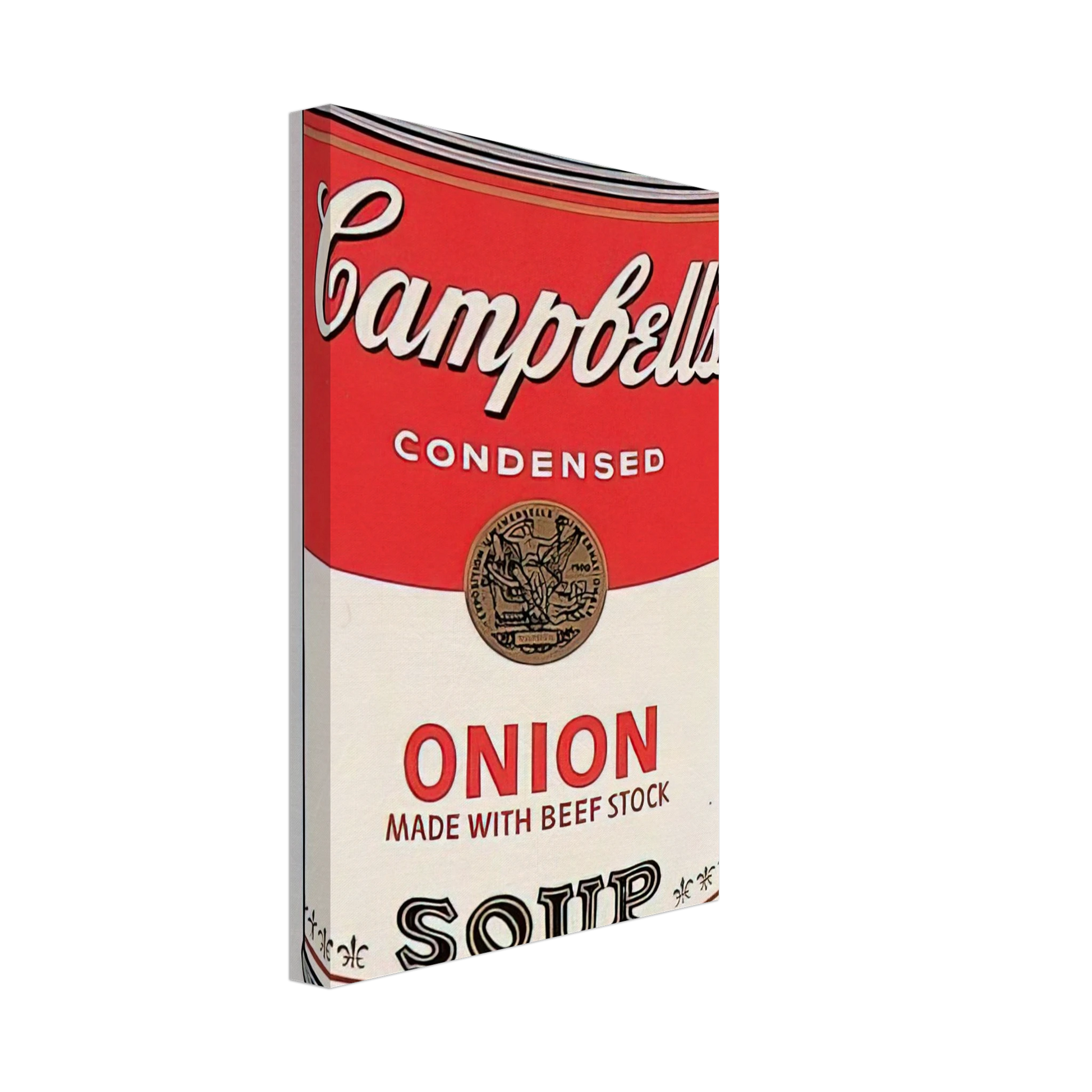 Andy Warhol - Campbell's Soup Can  onion  Canvas - 70x100 cm / 28x40 inches-canvas