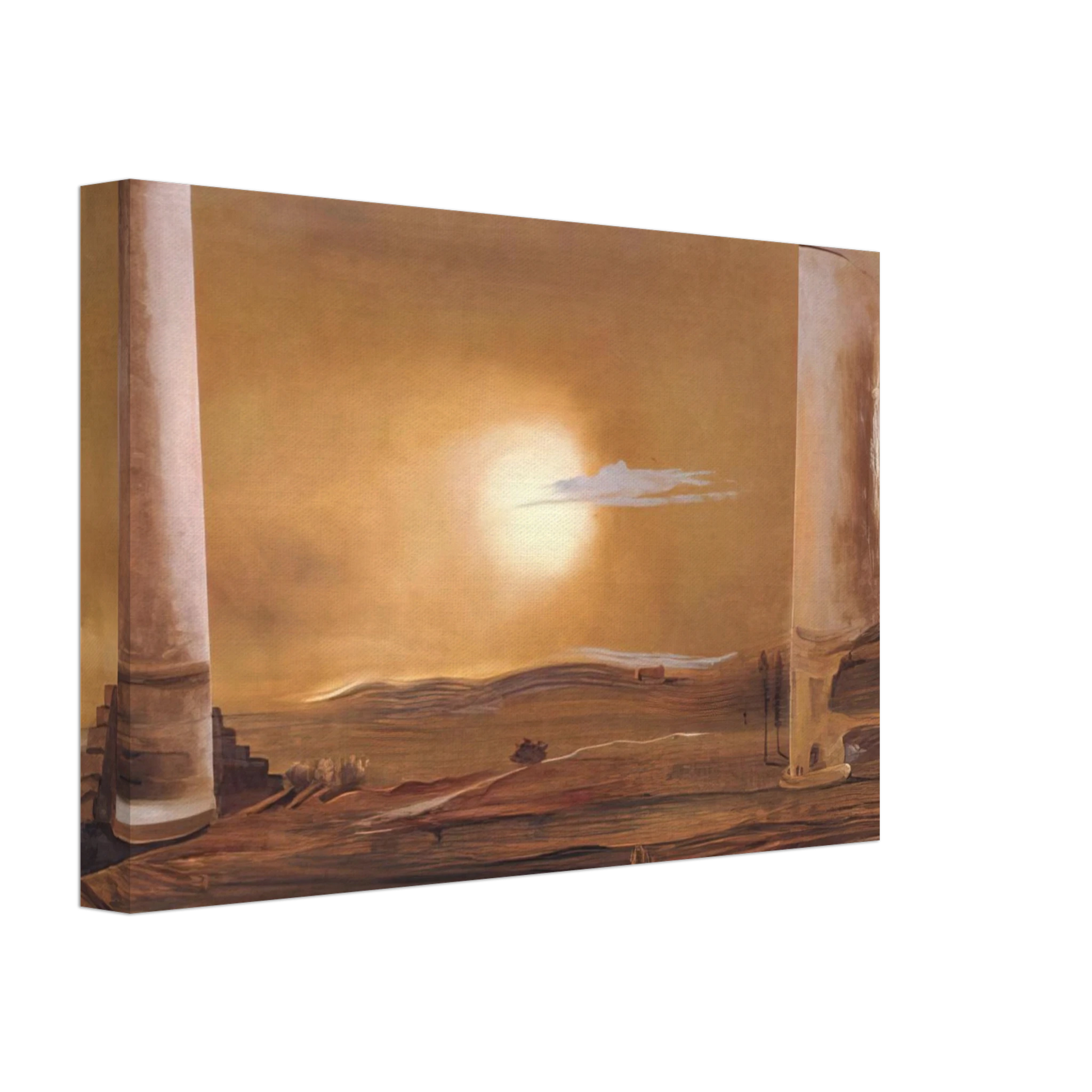 Salvador Dali - THE TOWERS Canvas - 40x60 cm / 16x24 inches-canvas