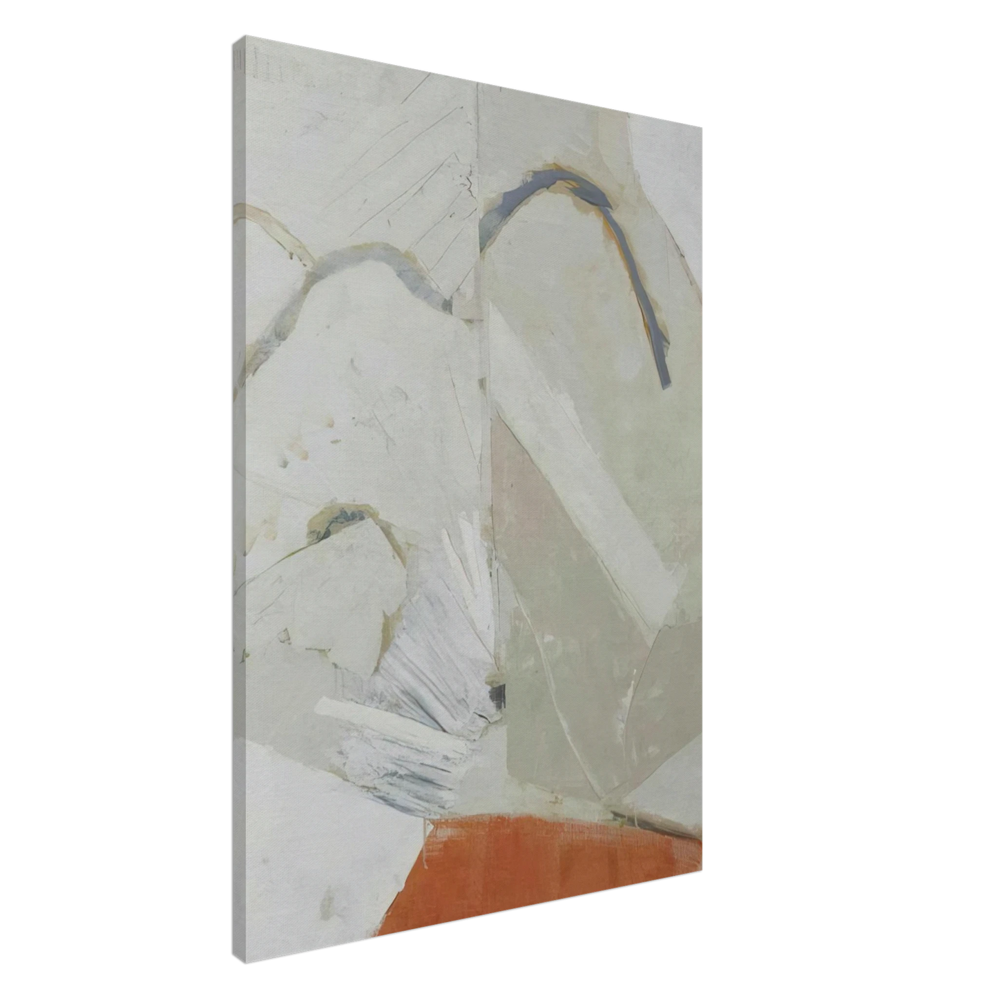 Kenzo Okada - Untitled - 1960 Canvas - 20x30 cm / 8x12 inches-canvas