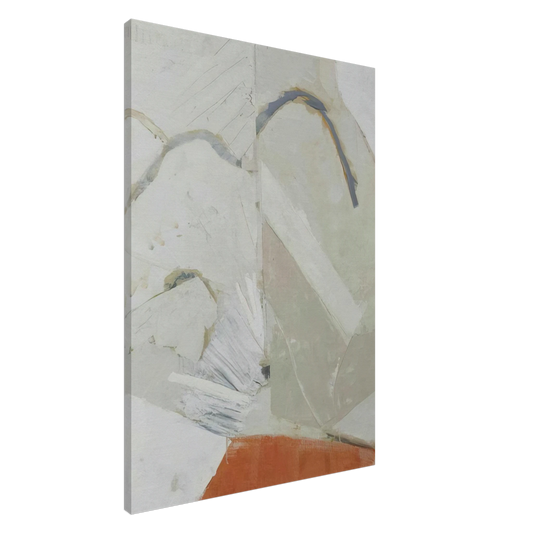 Kenzo Okada - Untitled - 1960 Canvas - 20x30 cm / 8x12 inches-canvas