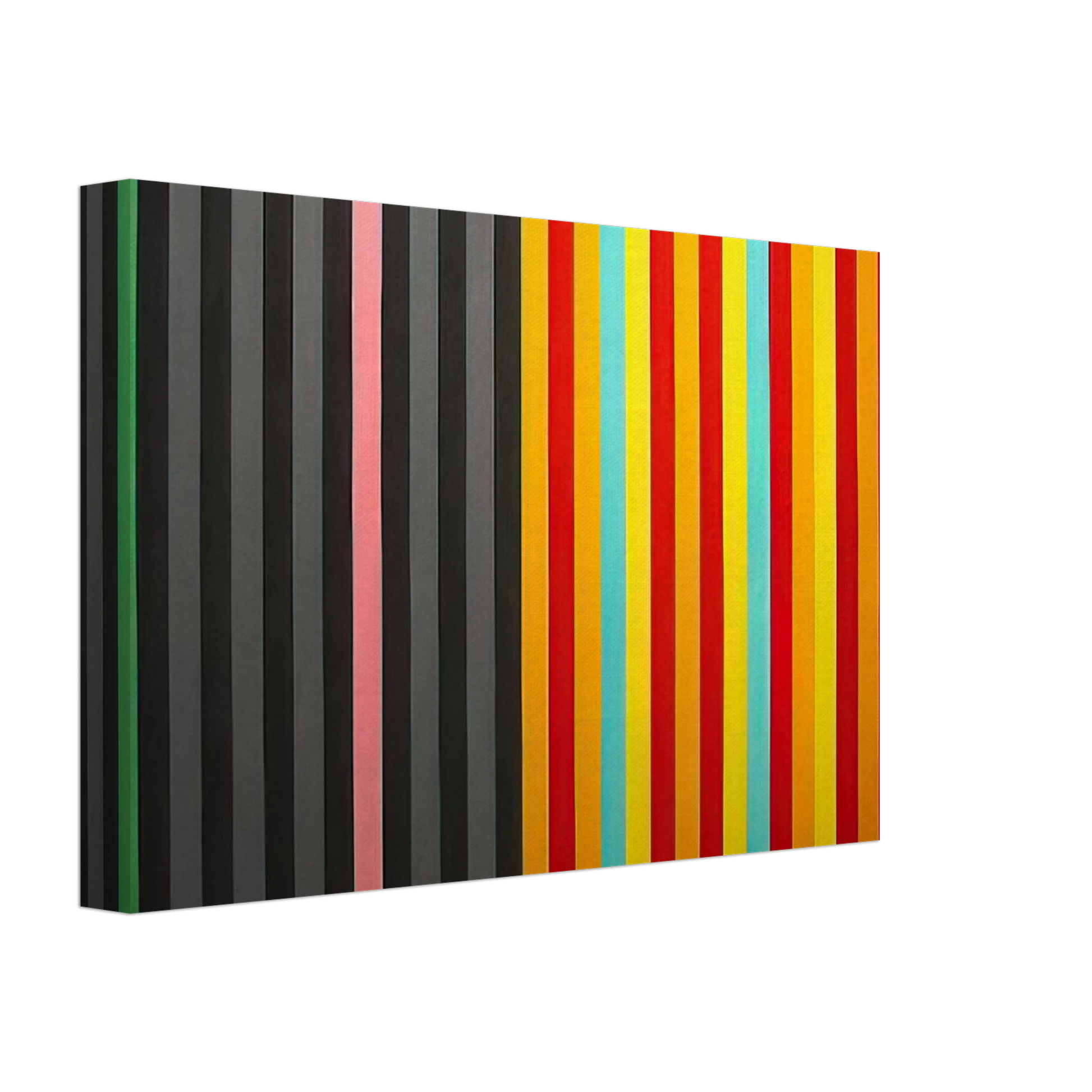 Gene Davis - Hot Susan - 1965 Canvas - 40x60 cm / 16x24 inches-canvas