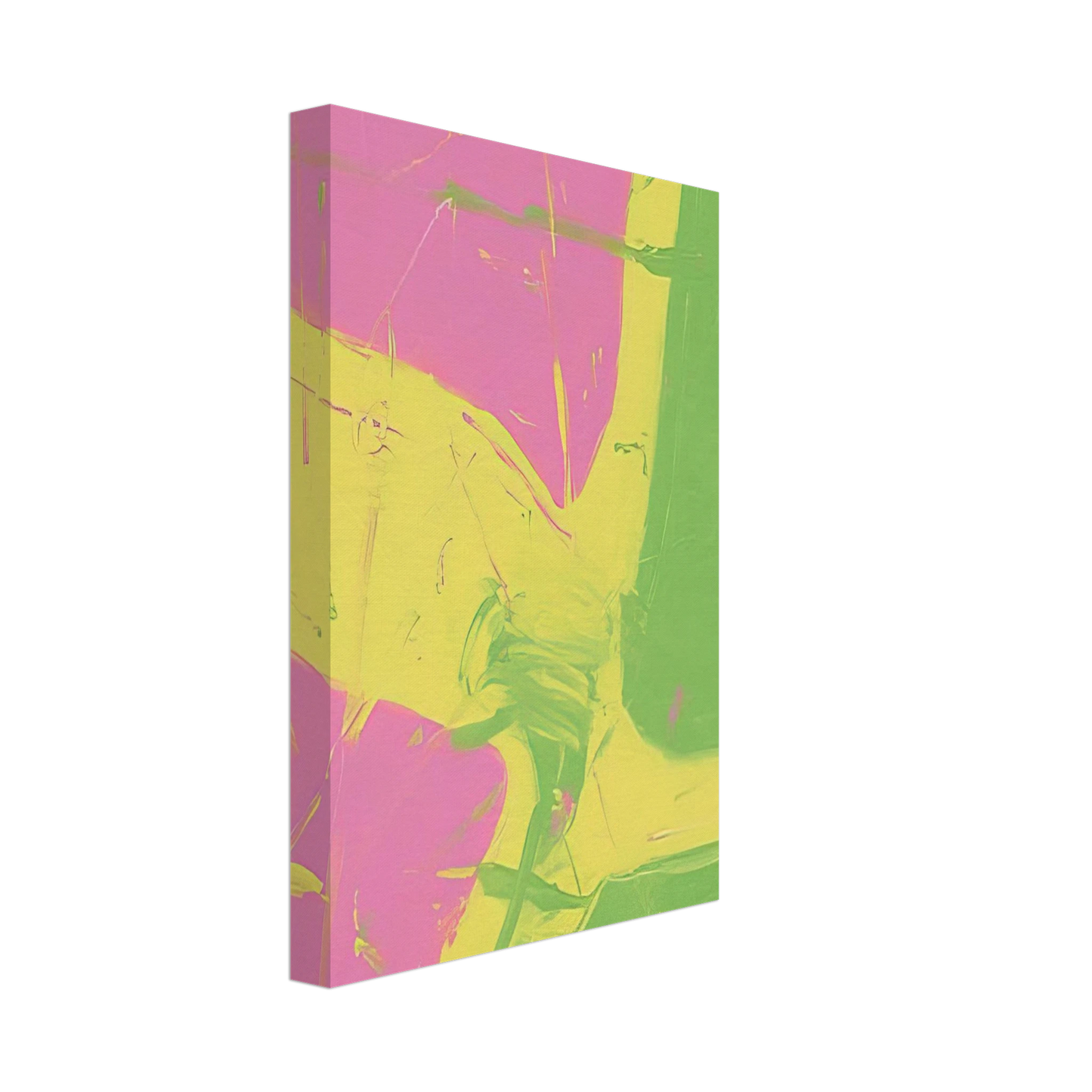 Michel Majerus - Untitled - 2002 Canvas - 40x60 cm / 16x24 inches-canvas