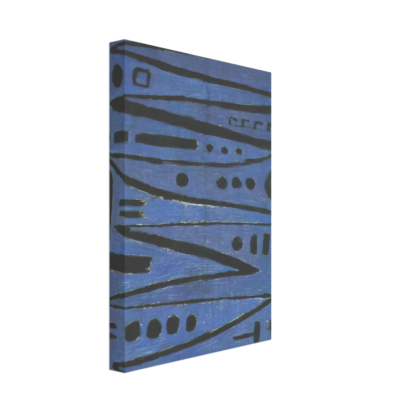 Paul Klee - HEROIC FIDDLING 1938 Canvas - 70x100 cm / 28x40 inches-canvas