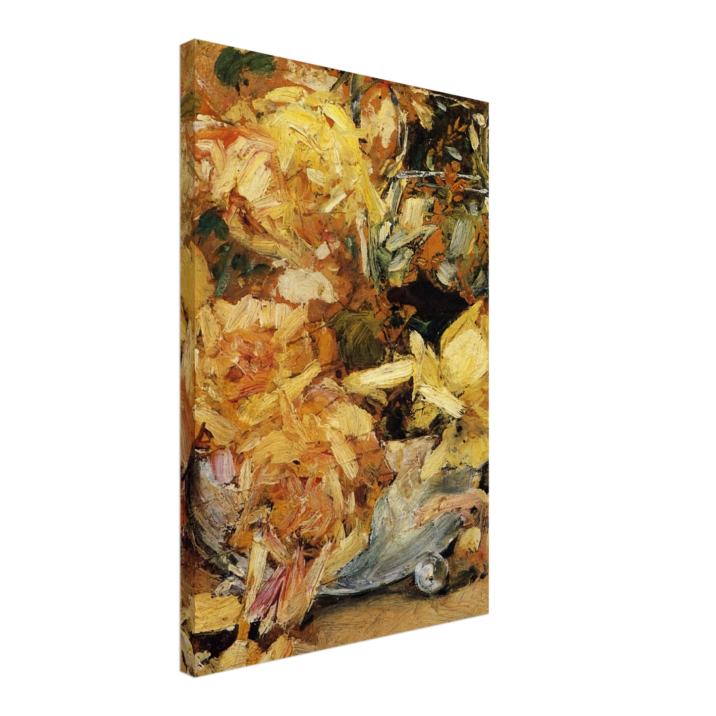 Childe Hassam - Roses Canvas - 40x60 cm / 16x24 inches-canvas