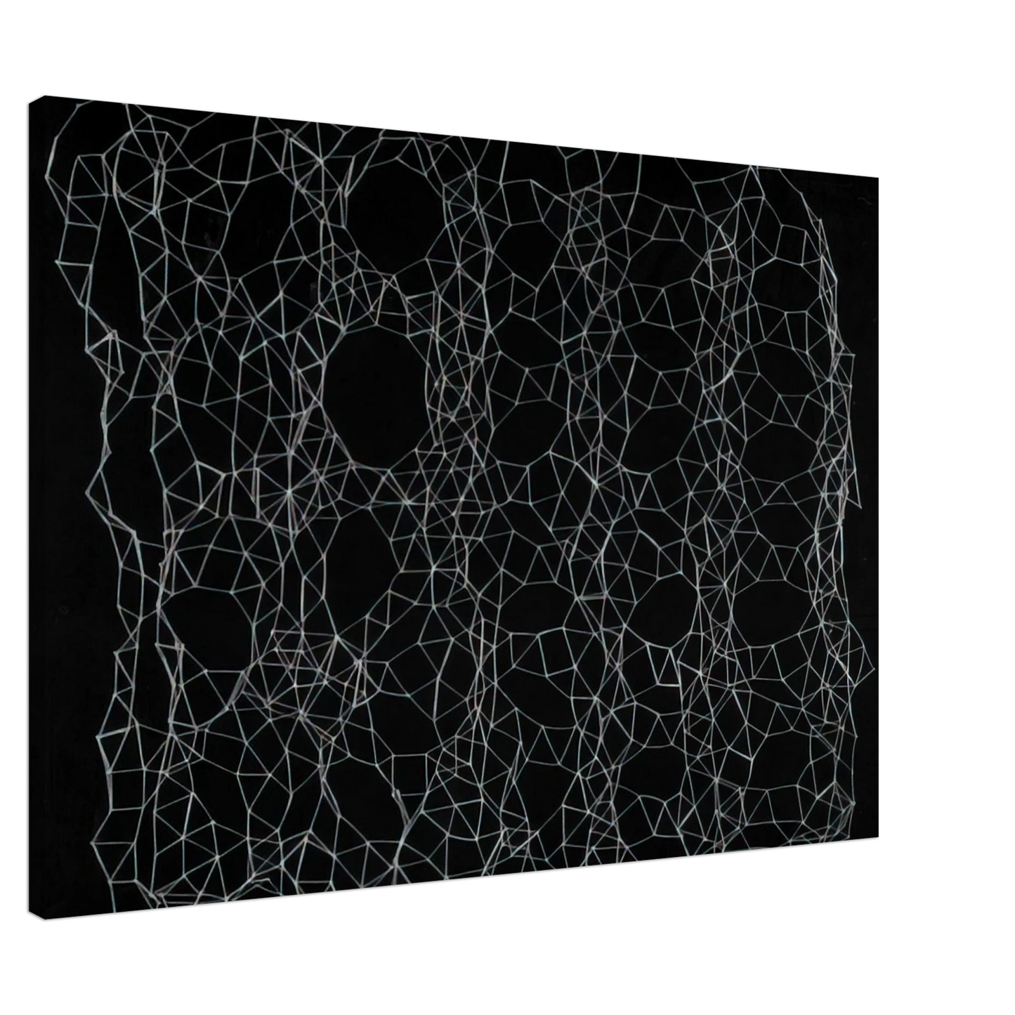 Gego - Reticularea - 1975 Canvas - 20x30 cm / 8x12 inches-canvas