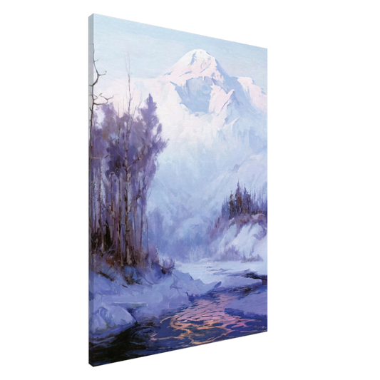 Sydney Laurence - The Breakup - Romanticism Canvas - 20x30 cm / 8x12 inches-canvas