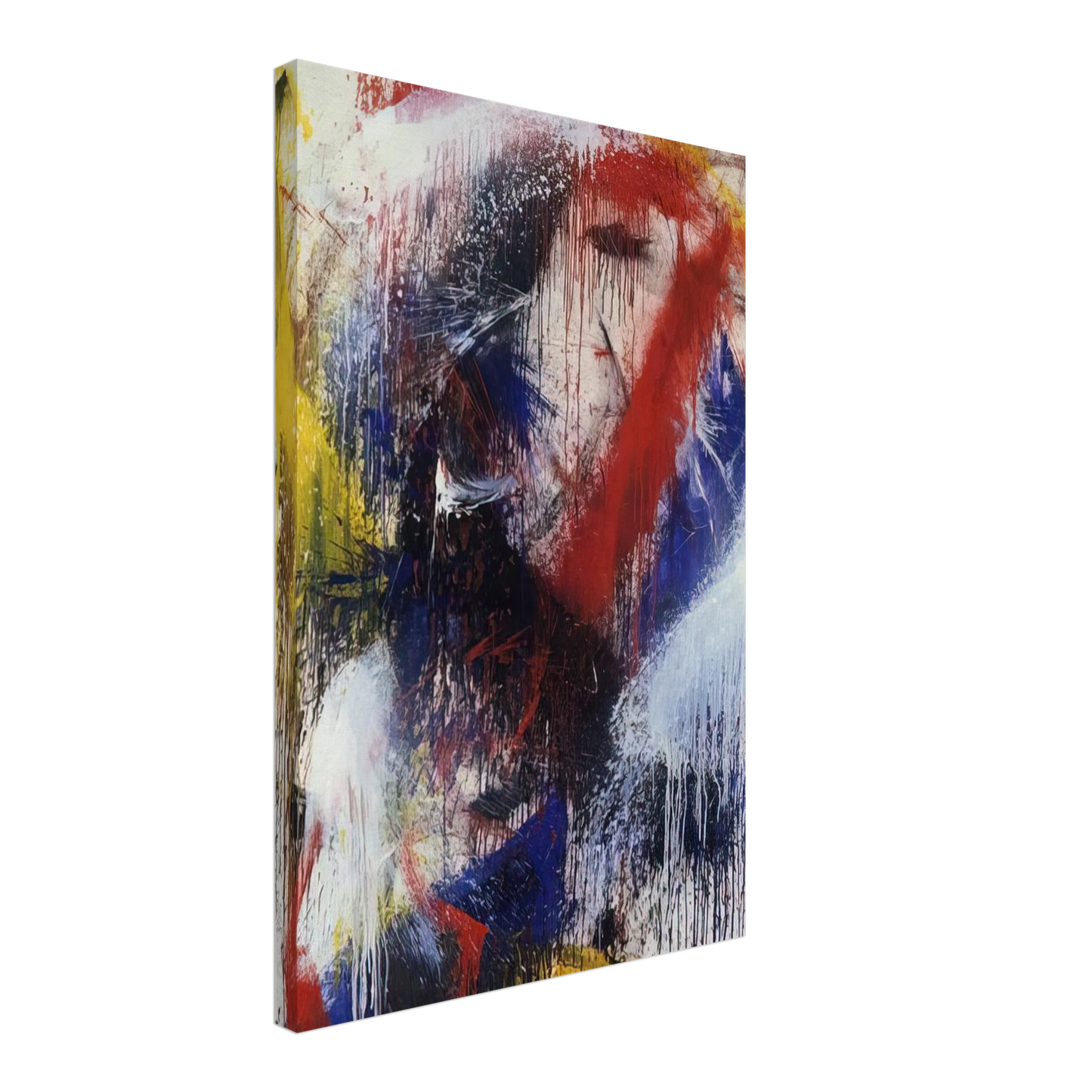 Norman Bluhm - Excalibur - 1960 Canvas - 40x60 cm / 16x24 inches-canvas