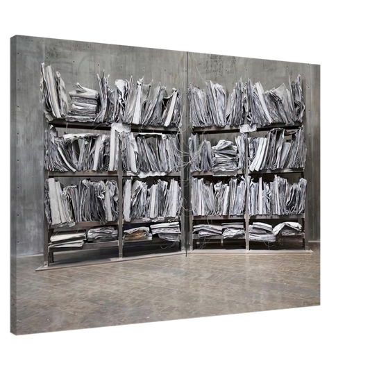 Anselm Kiefer - THE HIGH PRIESTESS ZWEISTROMLAND 1989 Canvas - 20x30 cm / 8x12 inches-canvas