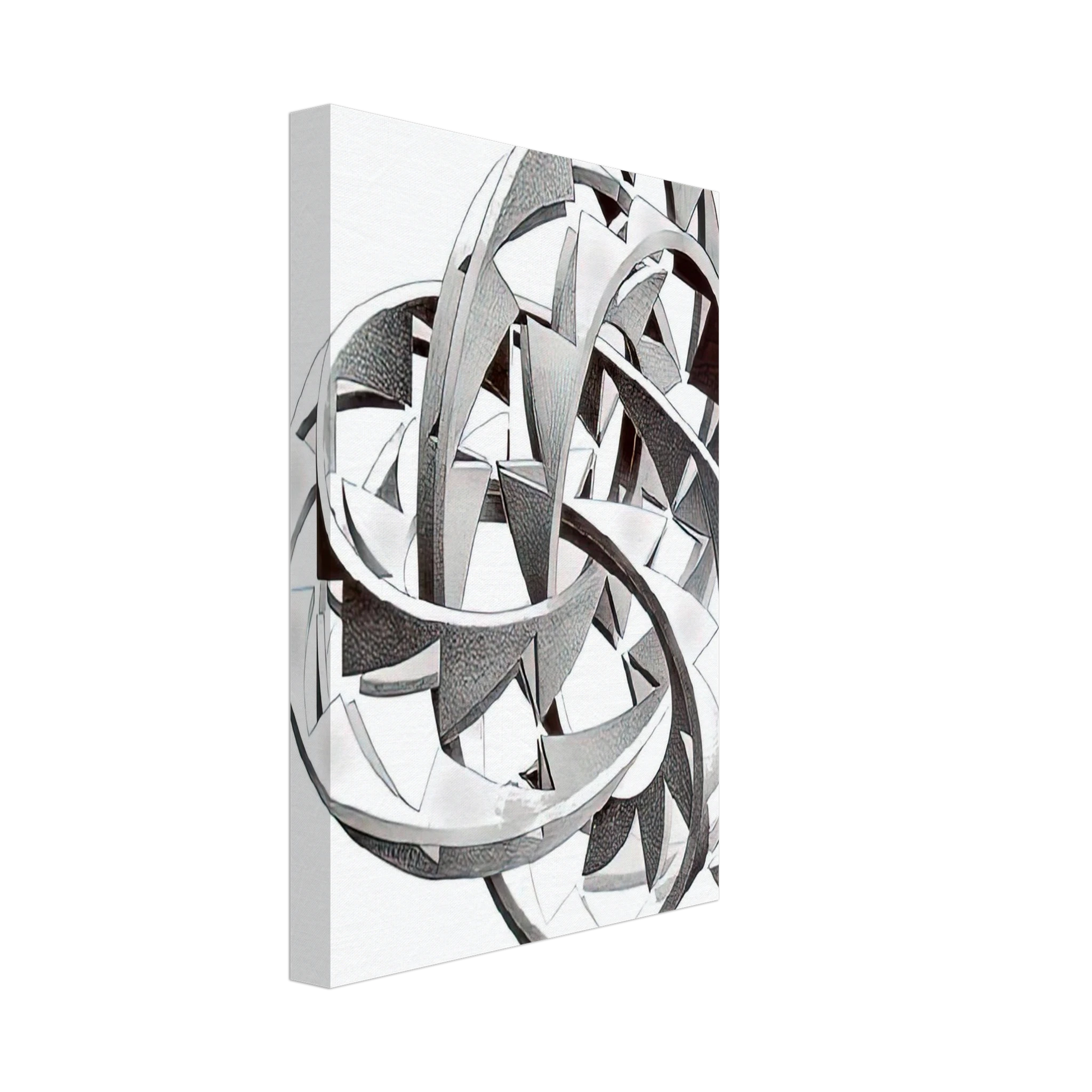 MC Escher - KNOT Canvas - 70x100 cm / 28x40 inches-canvas