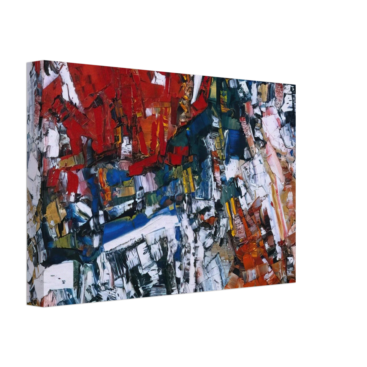 Jean-Paul Riopelle - Perspectives Canvas - 40x60 cm / 16x24 inches-canvas