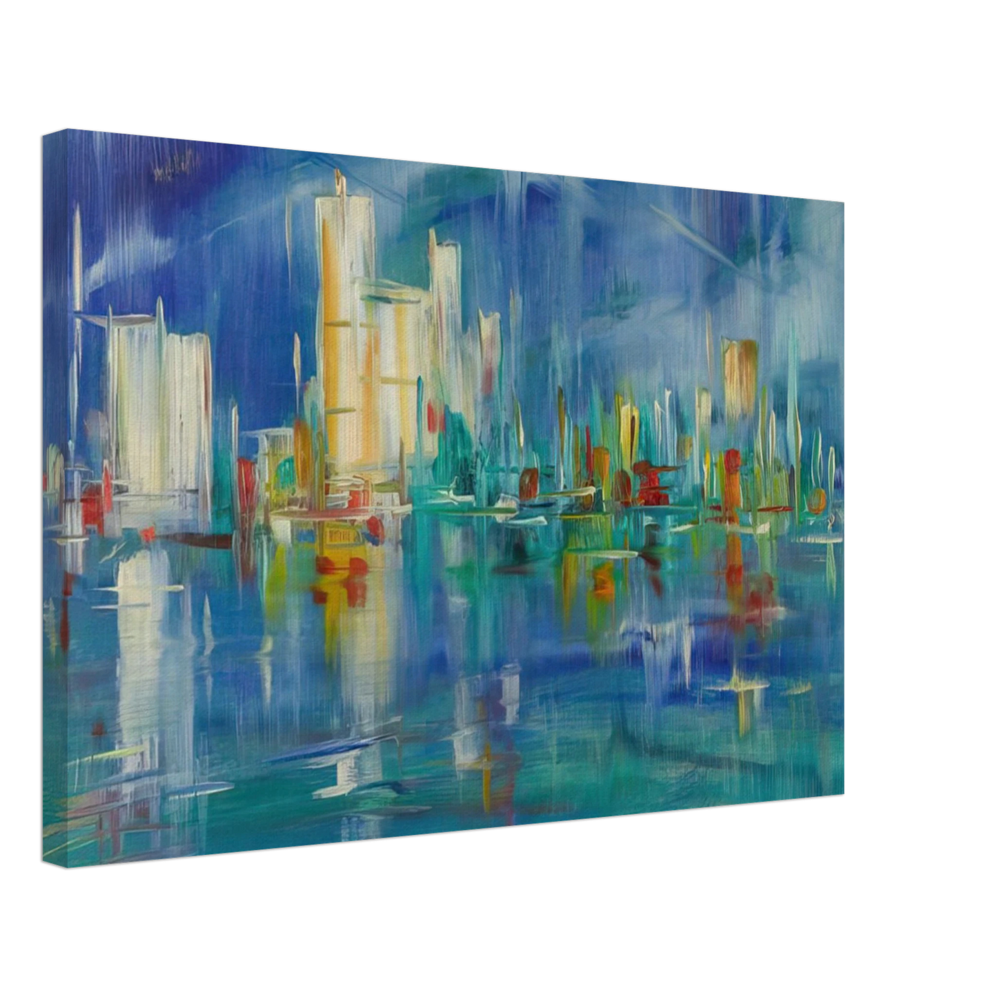 Konrad Zuse - Untitled - 1985 Canvas - 70x100 cm / 28x40 inches-canvas