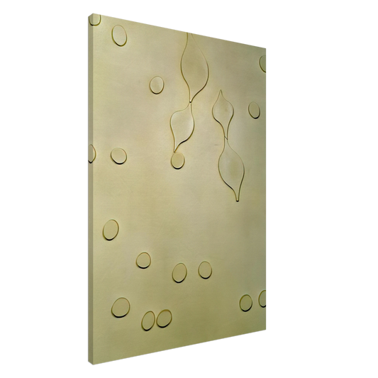 Jean Arp - Leafage and Drops Canvas - 20x30 cm / 8x12 inches-canvas