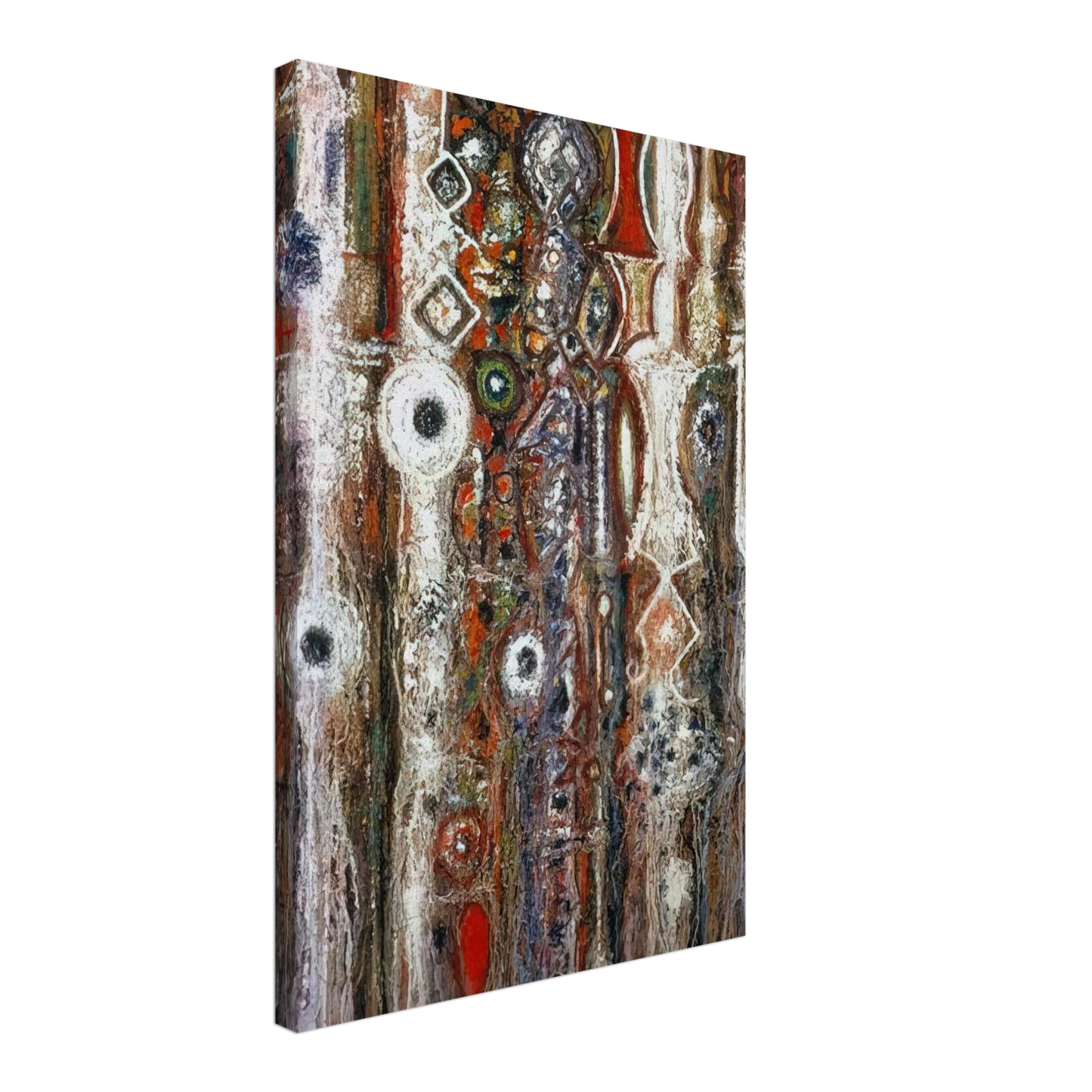Richard Pousette-Dart - Illumination Gothic - 1958 Canvas - 70x100 cm / 28x40 inches-canvas