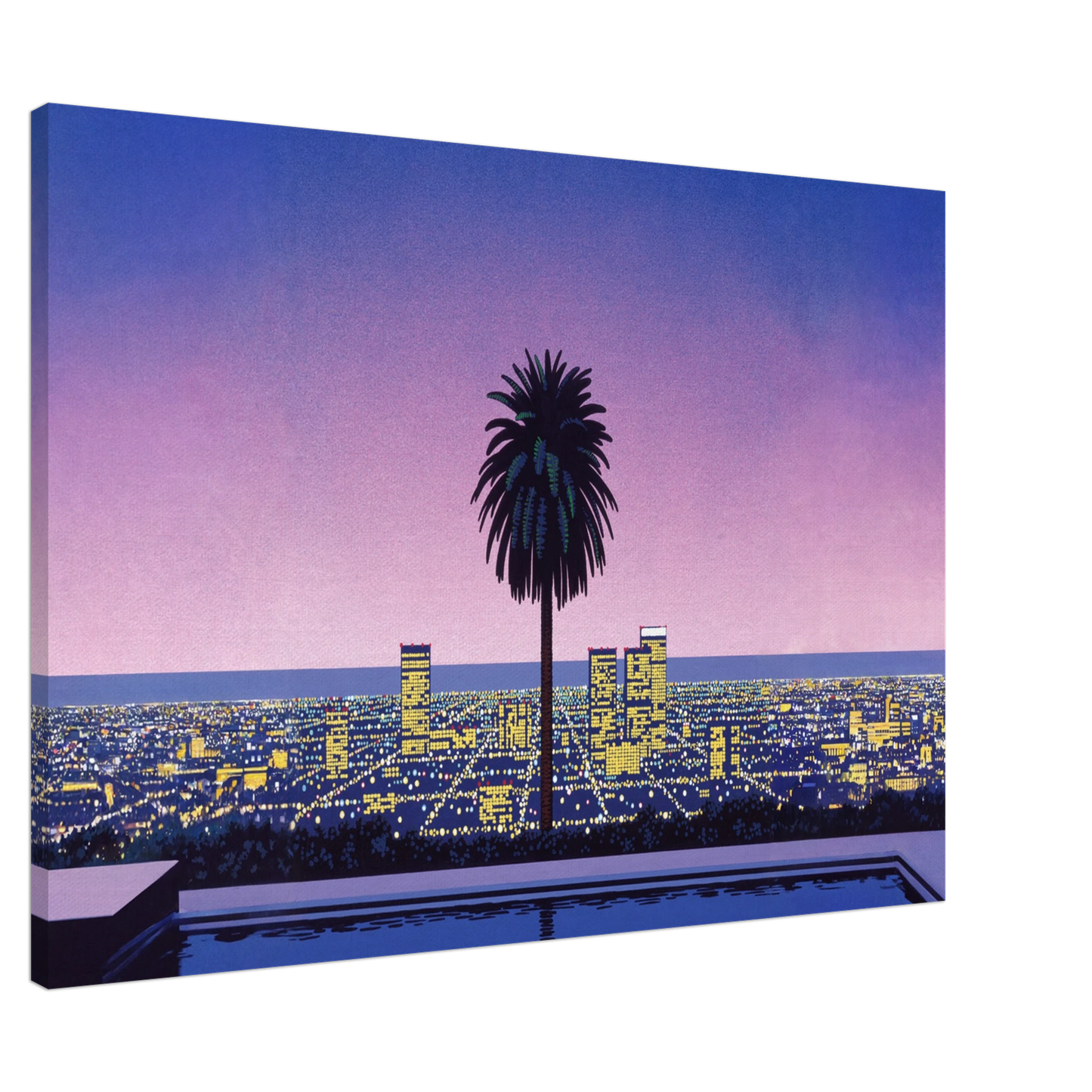 Hiroshi Nagai - Pacific Breeze 2 Canvas - 20x30 cm / 8x12 inches-canvas