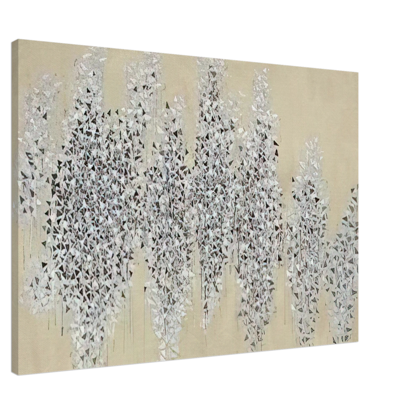 Robert Goodnough - Growth and Development - 1984 Canvas - 20x30 cm / 8x12 inches-canvas