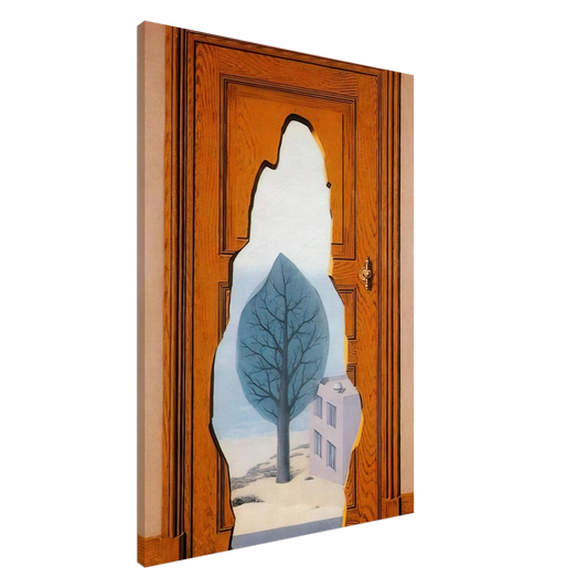 Rene Magritte - THE AMOROUS PERPECTIVE 1935 Canvas - 20x30 cm / 8x12 inches-canvas