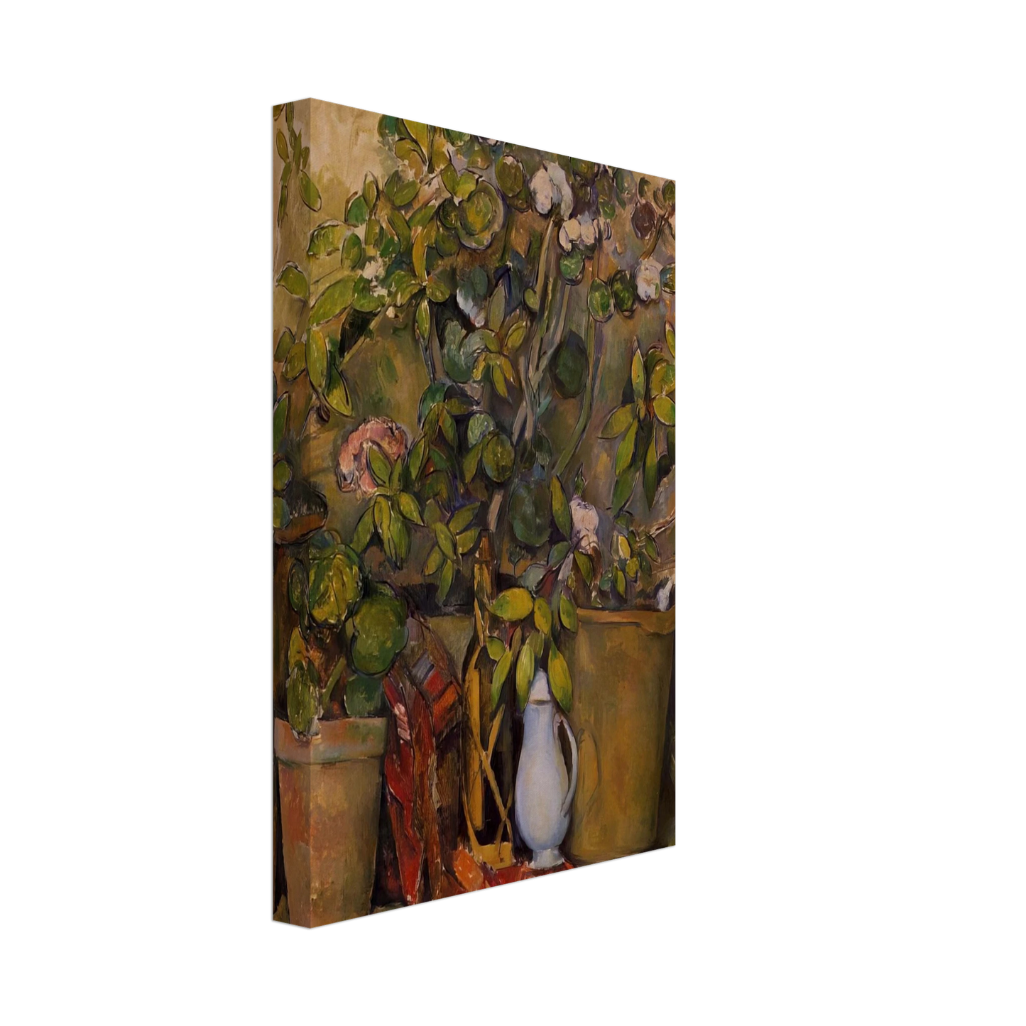 Paul Cezanne - Potted Plants Canvas - 40x60 cm / 16x24 inches-canvas