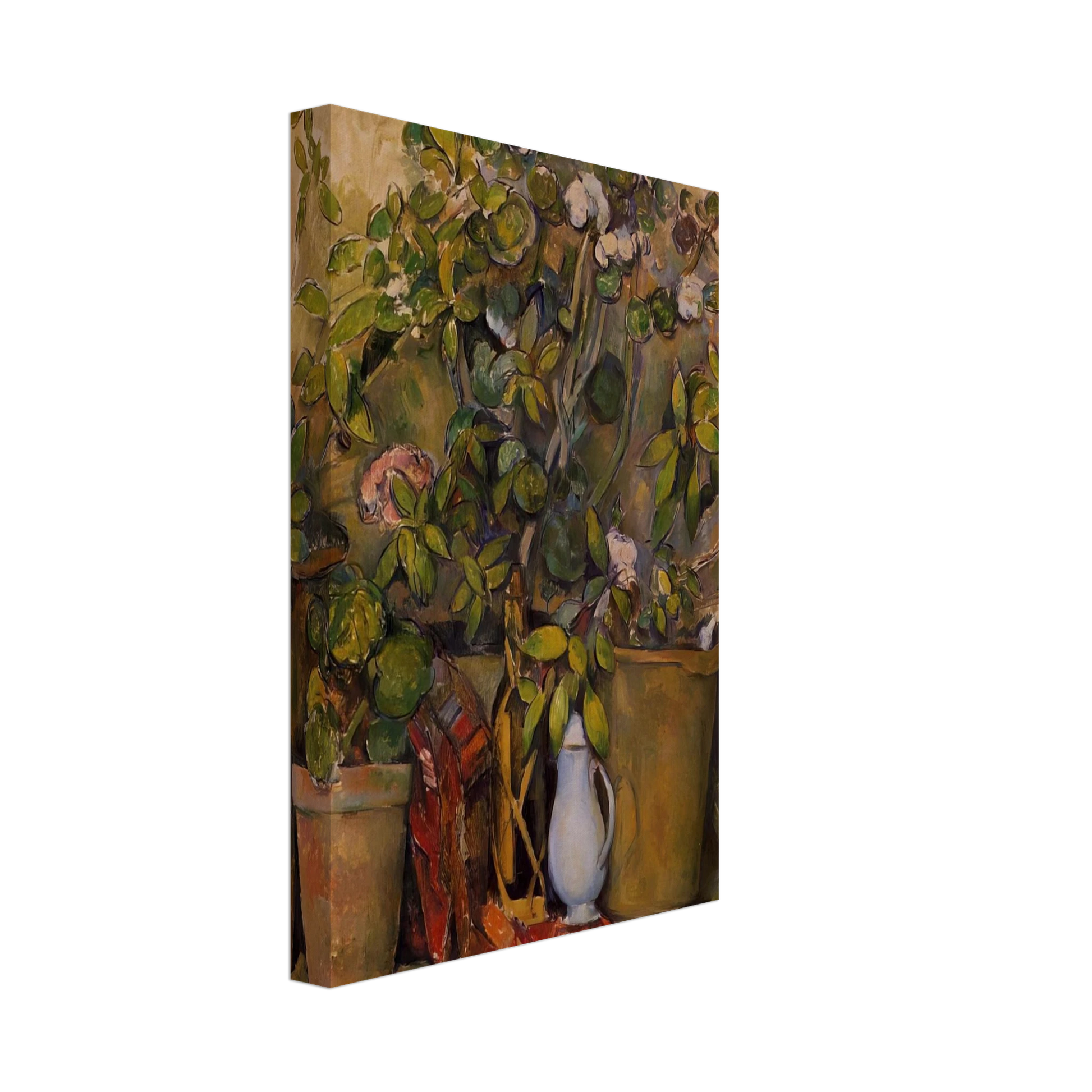 Paul Cezanne - Potted Plants Canvas - 40x60 cm / 16x24 inches-canvas