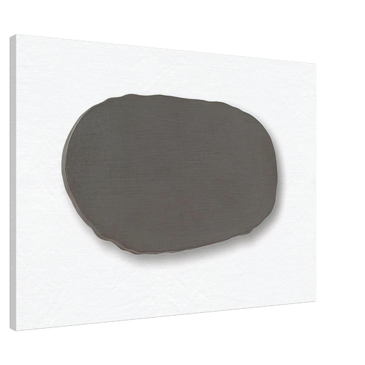 Blinky Palermo - Graue Scheibe - 1970 Canvas - 20x30 cm / 8x12 inches-canvas