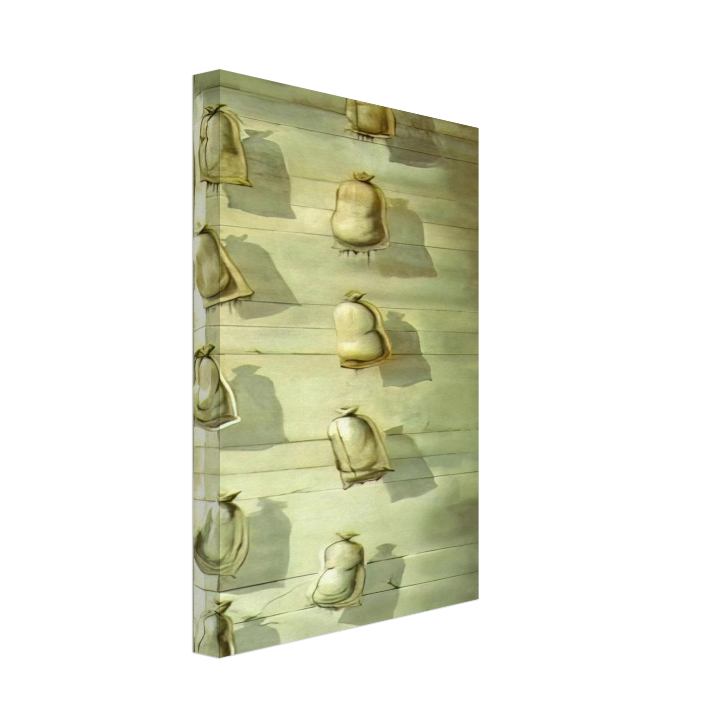 Salvador Dali - SET DESIGN FOR THE BALLET LOS SACOS DEL MOLINERO Canvas - 40x60 cm / 16x24 inches-canvas