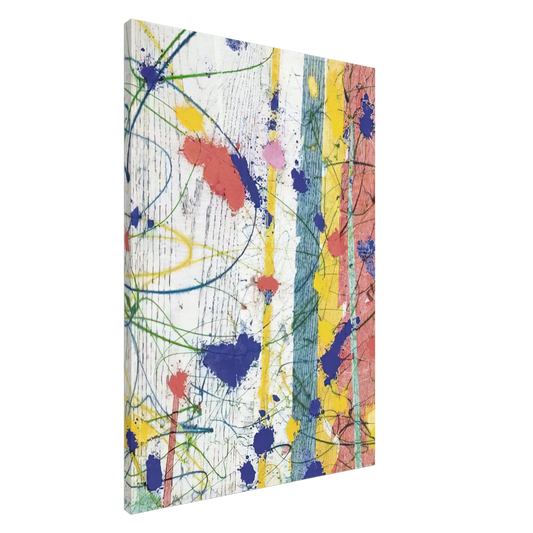 Sam Francis - Untitled  EXP-SF-58-08-82  Canvas - 20x30 cm / 8x12 inches-canvas