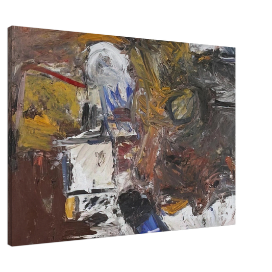 Milton Resnick - CARGO 1957 Canvas - Default Title-canvas